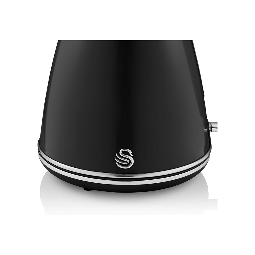 Swan 1.5L Retro Cordless Kettle - Black (Photo: 4)